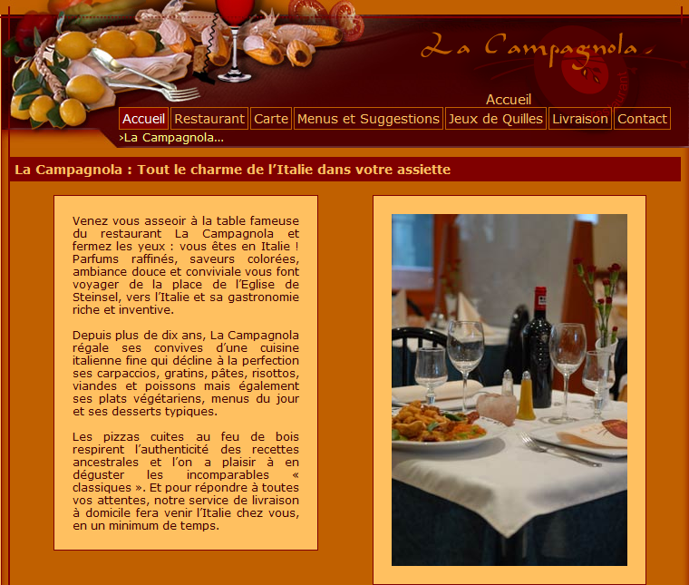 La Campagnola Steinsel